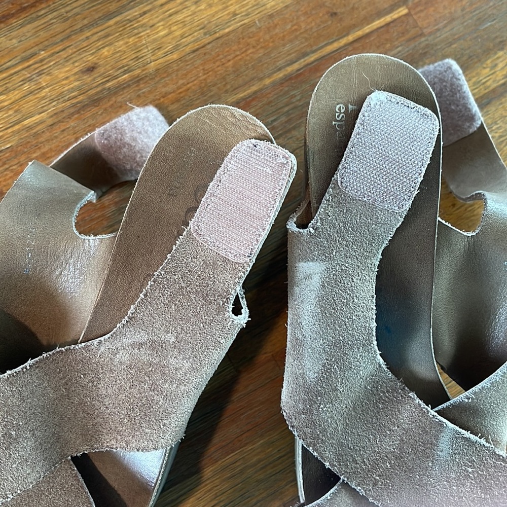 Pedro Garcia‎ Tan Suede Platform Sandals - Size 41 11 - Picture 8 of 12